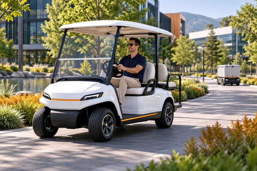 Illustrative application: electric golf cart and campus transport